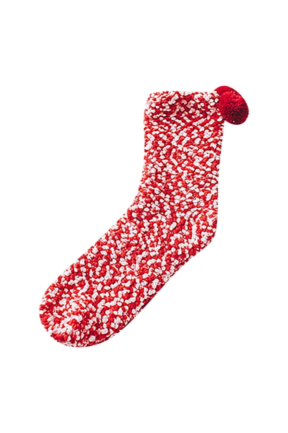 Socks For Women Fashion Ladies Cake Coral Fleece Cake Floor Chrysanthemum Yarn Sleeping "Cupcake" With Gift Box Womens Socks