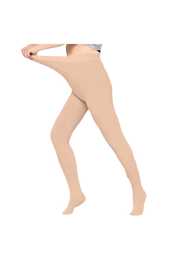 Socks For Women Fashion Winter Thermal Fleece High Waist Warm Plush Stockings Perfect Legs Slimming Translucent Trousers Womens Socks