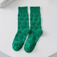 thumbnail image 1 of Dyfzdhu Socks for Women Fall Winter Solid Color Thickened Thermal Casual Crew Tube Socks, 1 of 3