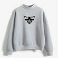 thumbnail image 1 of Dyfzdhu Sweatshirts for Women Fall Winter Crew Neck Solid Color Prints Long Sleeve Pullover Sweatshirt, 1 of 4
