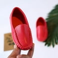 thumbnail image 1 of Dyfzdhu Toddler Little Kid Boys Girls Soft Slip On Loafers Dress Flat Shoes Boat Shoes Casual Shoes, 1 of 6