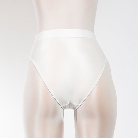 Dyfzdhu Underwear for Women Super Thin Shiny High Waisted Briefs And Smooth