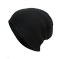 thumbnail image 1 of Dyfzdhu Unisex Winter Cotton Hat Warm Fleece Knitted Black, 1 of 4