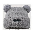thumbnail image 1 of Dyfzdhu Winter Hats for Men Women Fleece Lined Soft Warm Knit Hat Ski Stocking Cuffed Cap Gray, 1 of 3