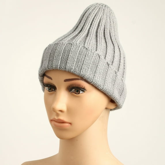 Dyfzdhu Winter Hats for Men Women Soft Warm Knit Hat Ski Stocking Cuffed Cap