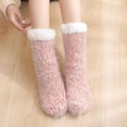 thumbnail image 1 of Dyfzdhu Women Floor Socks Adult Snow Socks Sleep Socks Carpet Socks Autumn And Winter Home Warm Thickened Plush Slippers Socks, 1 of 5