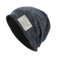 thumbnail image 1 of Dyfzdhu Women Men Warm Baggy Weave Crochet Winter Wool Knit Ski Beanie Skull Caps Hat Blue, 1 of 3