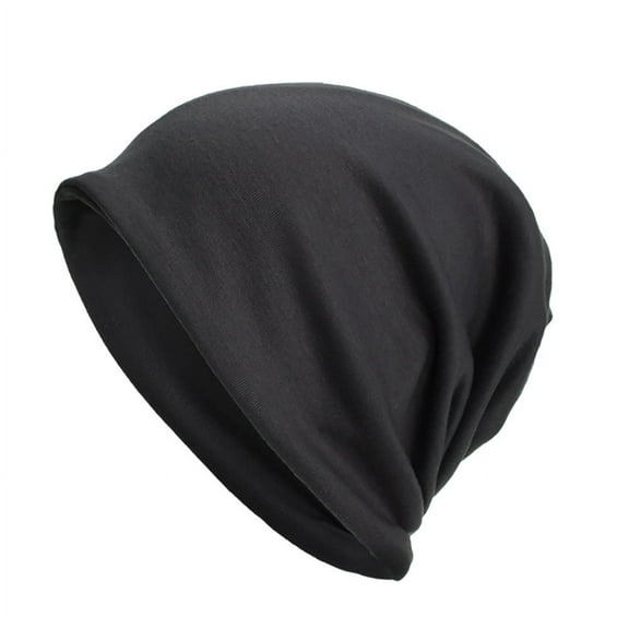 Dyfzdhu Women Men Warm Baggy Weave Crochet Winter Wool Knit Ski Beanie Skull Caps Hat Gray