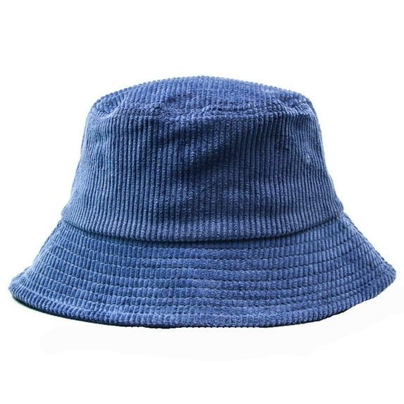 Dyfzdhu Women Men Winter Fashion Sport Color Bucket Hats Hairball Raccoon Warm Ski Cap Trim Hat Blue
