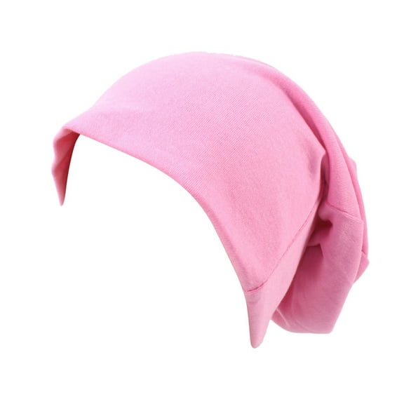 Dyfzdhu Women Mens Pullover Caps Sports Street Hip Hop Casual Loose Knit Cotton Hats Pink