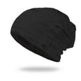 thumbnail image 1 of Dyfzdhu Women Pullover Caps Knitted Hats Open Cotton Pile Ear Guards Warm Mens Black, 1 of 4