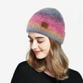 thumbnail image 1 of Dyfzdhu Women Winter Hat Warmer Casual Plush Crochet Multicolor Hats Knit Ball Baseball Caps, 1 of 5