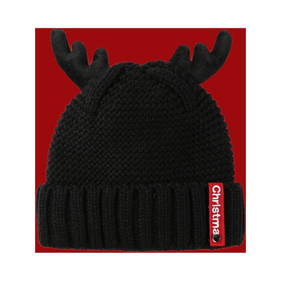 Dyfzdhu Women Winter Ribbed Crossed Cap Chunky Cable Knit Pompom Soft Warm Hat