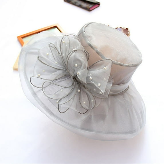 Dyfzdhu Womens Kentucky Daily Cap Fascinator Bridal Tea Party Wedding Hat