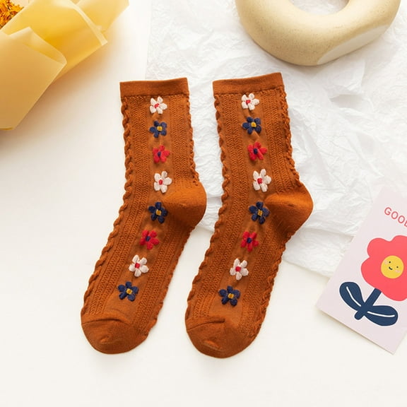 Dyfzdhu Womens To Keep Warm Sock Restoring Ancient Ways Lightweight Cotton Socks