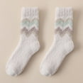 thumbnail image 1 of Dyfzdhu Womens Winter Socks Autumn Winter Mid Tube Socks Coral Thickened Thermal Stockings, 1 of 3