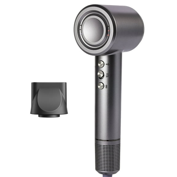 Dygoophy® Leafless High-Speed Hair Dryer - 1500W Brushless Motor, Ionic Technology, Smart Temperature Control, Cold and Hot Air Alternating, Perfect for Home and Salon Use