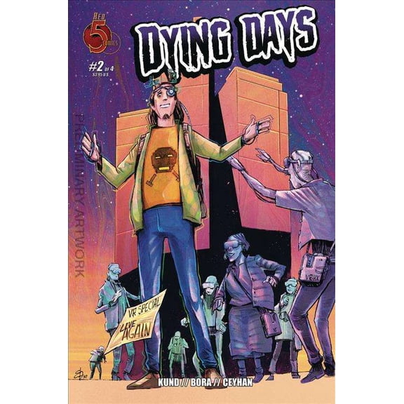 Dying Days #2 VF ; Red 5 Comic Book