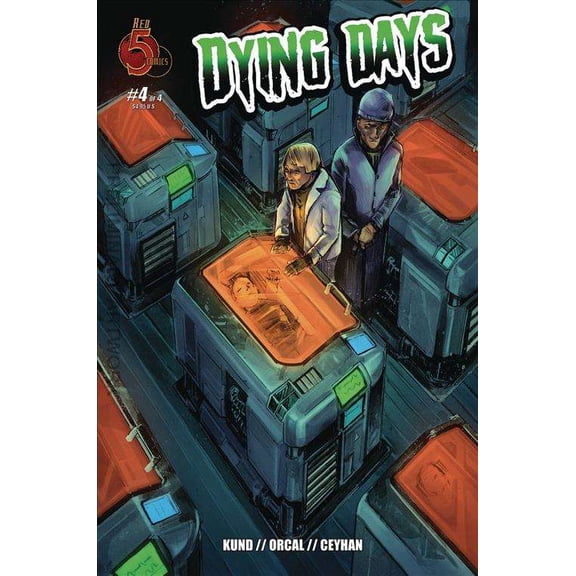 Dying Days #4 VF ; Red 5 Comic Book