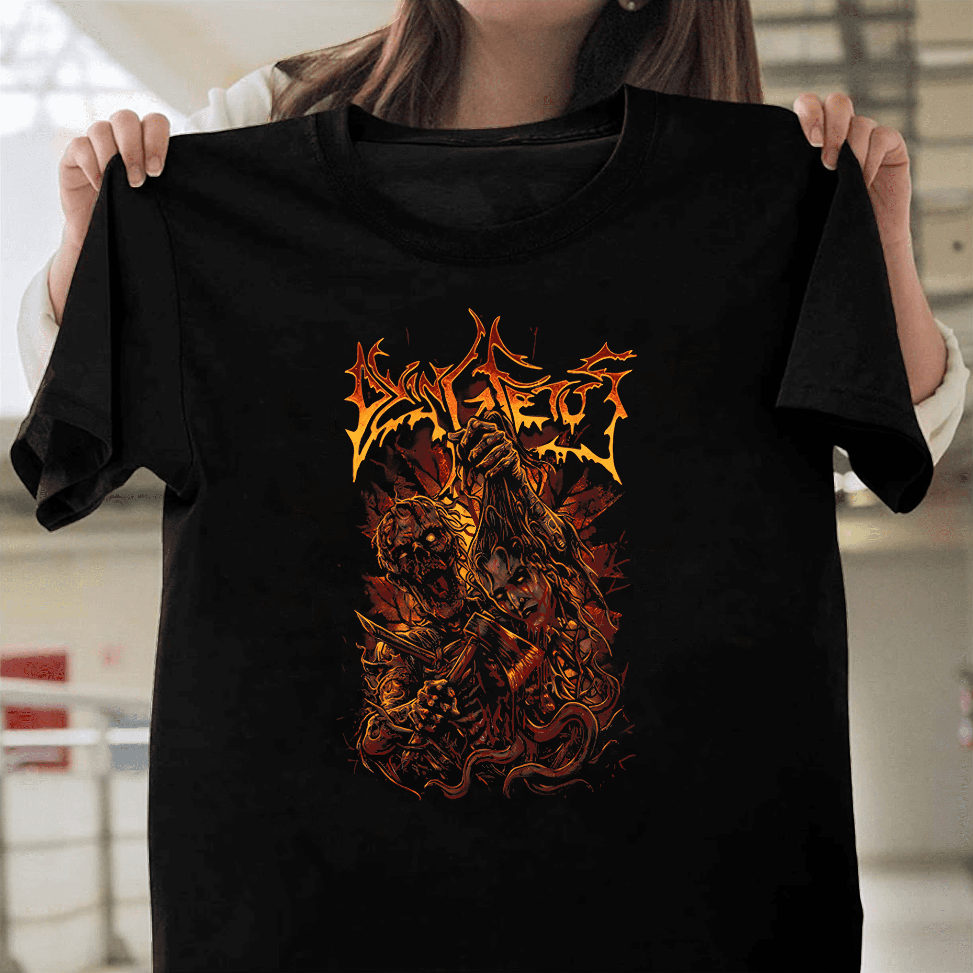 Dying Fetus Technical Death Metal Band Logo Brutal Heavy Music Concert ...