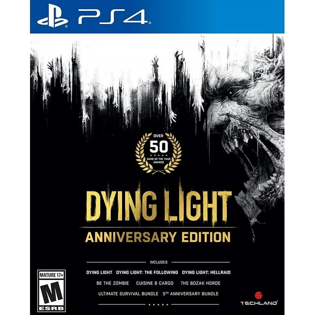 Dying Light Anniversary Edition, Square Enix, PlayStation 4