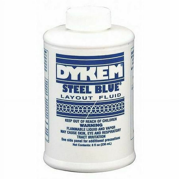 Dykem 80400 Layout Fluid,Blue,8 Oz. Bottle