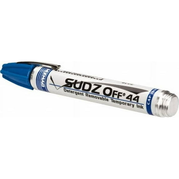 Dykem - Blue Dye and Pigment-Based Ink Marker - Broad Tip, Water Resistant Ink (18 Pack)