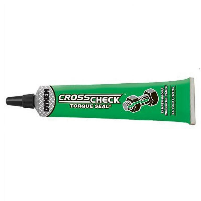 DYKEM Cross-Check - Tamperproof Marker / Torque Seal - 1 oz Tube (2 Pack,  Red) 