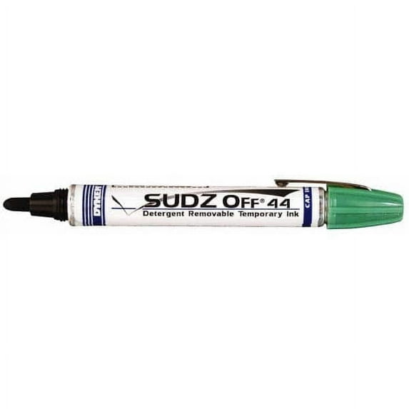 Dykem - Green Dye and Pigment-Based Ink Marker - Broad Tip, Water Resistant Ink (15 Pack)