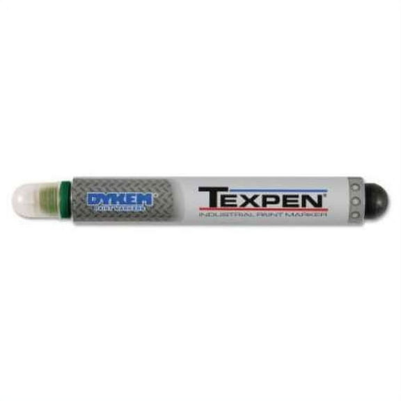 Dykem Ind Paint Marker,Valve Action,Green 16043