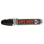 Dykem Industrial Marker, Medium Tip, Black Color Family, Ink 40907