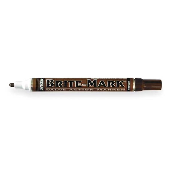 Dykem Paint Marker, Medium Tip, Brown Color Family, Paint 84010