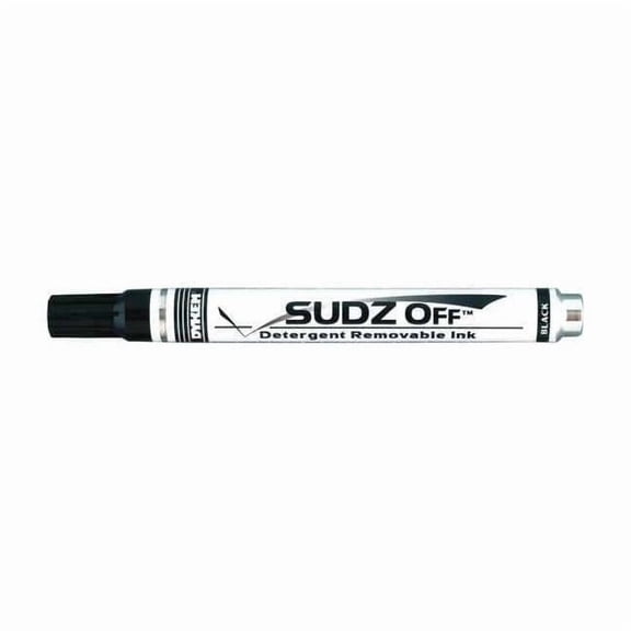 Dykem Paint Marker, Medium Tip, Black Color Family, Ink 91985