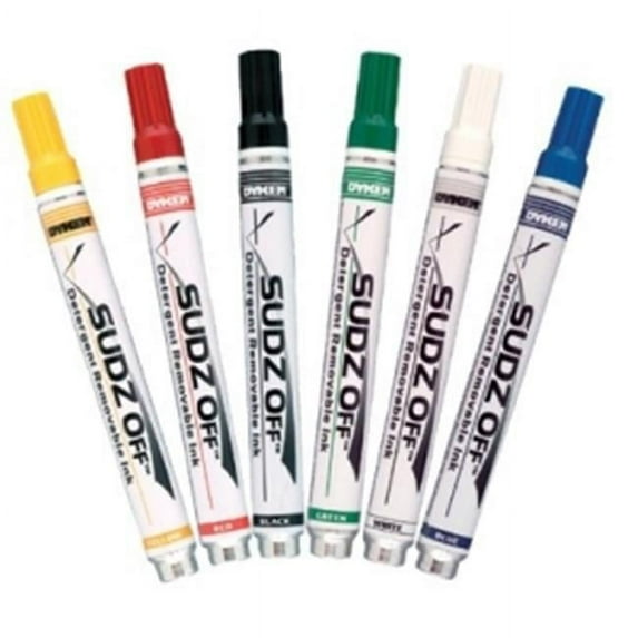 Dykem Paint Marker, Medium Tip, Green Color Family, Ink 91371