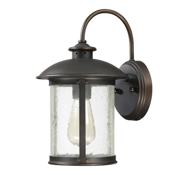 Dylan 1 Light Outdoor Wall Lantern, 12.5" H x 7.5" W x 8.75" D
