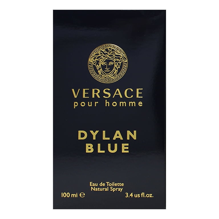 Dylan Blue by Versace Pour Homme Eau de Toilette Spray 3.4 oz