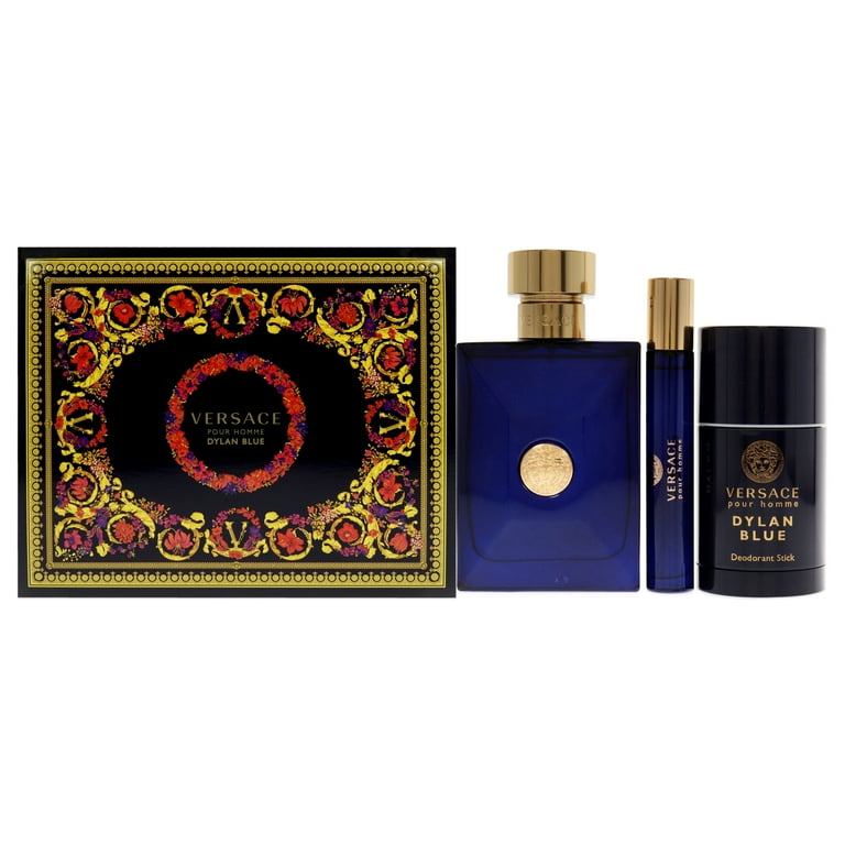 Versace Pour Homme Dylan Blue Gift Set By Versace - 3.4 oz Versace Pour Homme Dylan Blue Gift Set By Versace - 3.4 oz