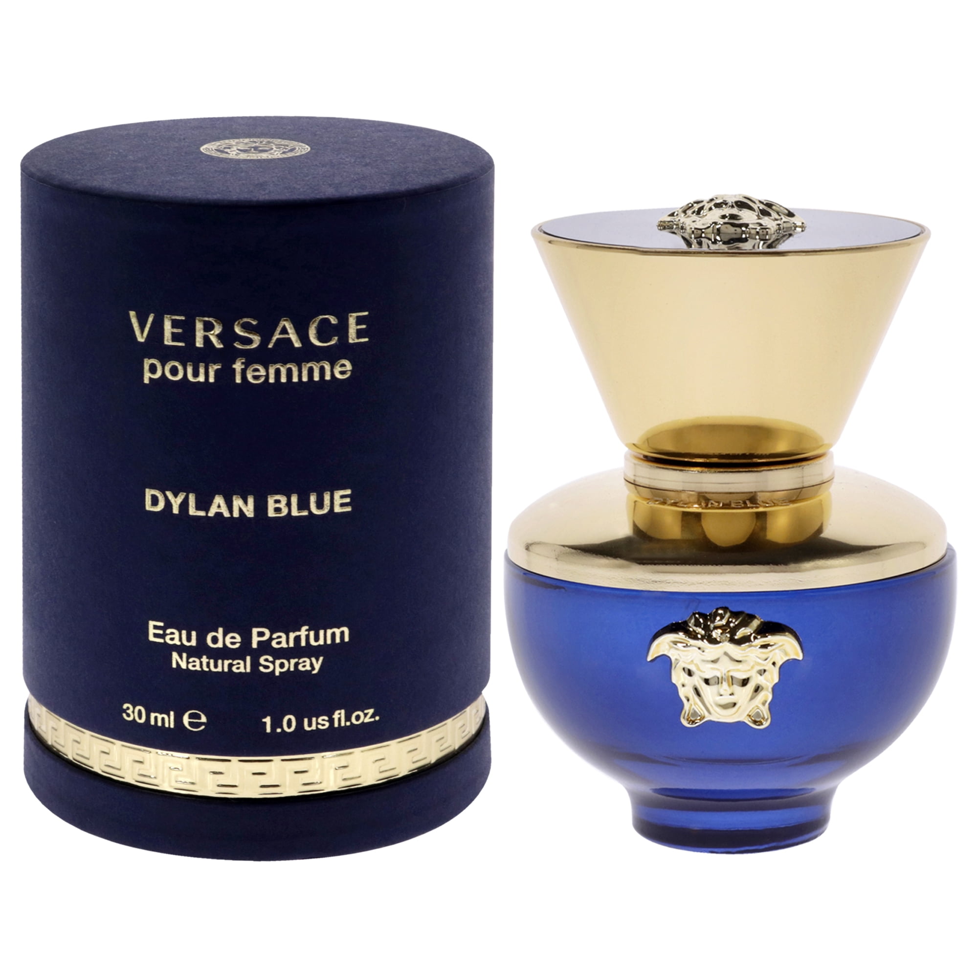 Versace, Dylan Blue, Floral Fruity Perfume, 3.4 oz - Walmart.com