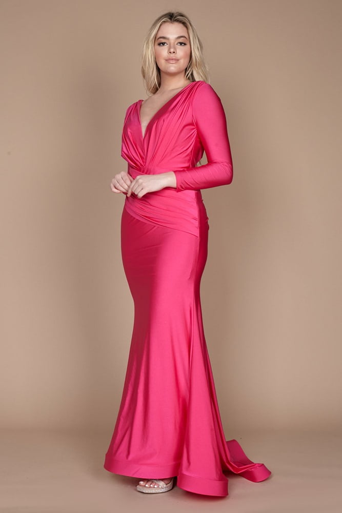 green emerald velvet dress F-72 Texas Party Dress – Miaminovias.com