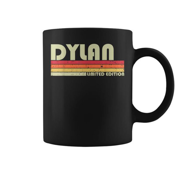Dylan Gift Name Personalized Funny Retro Birthday Coffee Mugs
