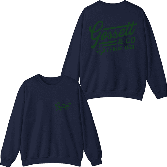 Dylan Gossett Merch Gossett & Co Crewneck Sweatshirt Fashion Men Women Long Sleeve Graphic Top