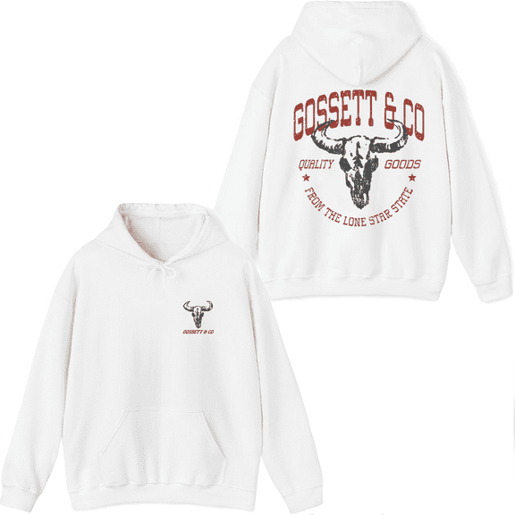 Dylan Gossett Merch Quality Goods Skull Hoodie Graphic Hoodies Men Women Long Sleeve Pullover Tops
