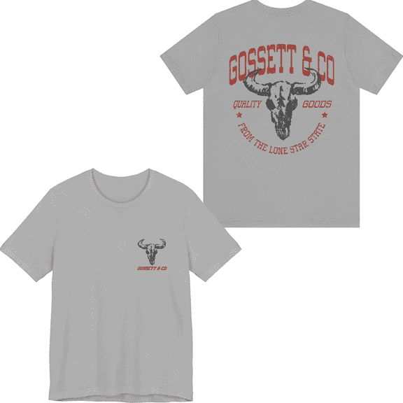 Dylan Gossett Merch Quality Goods Skull T-shirt Fashion Unisex Shirt Short Sleeve Casual Graphic Tee