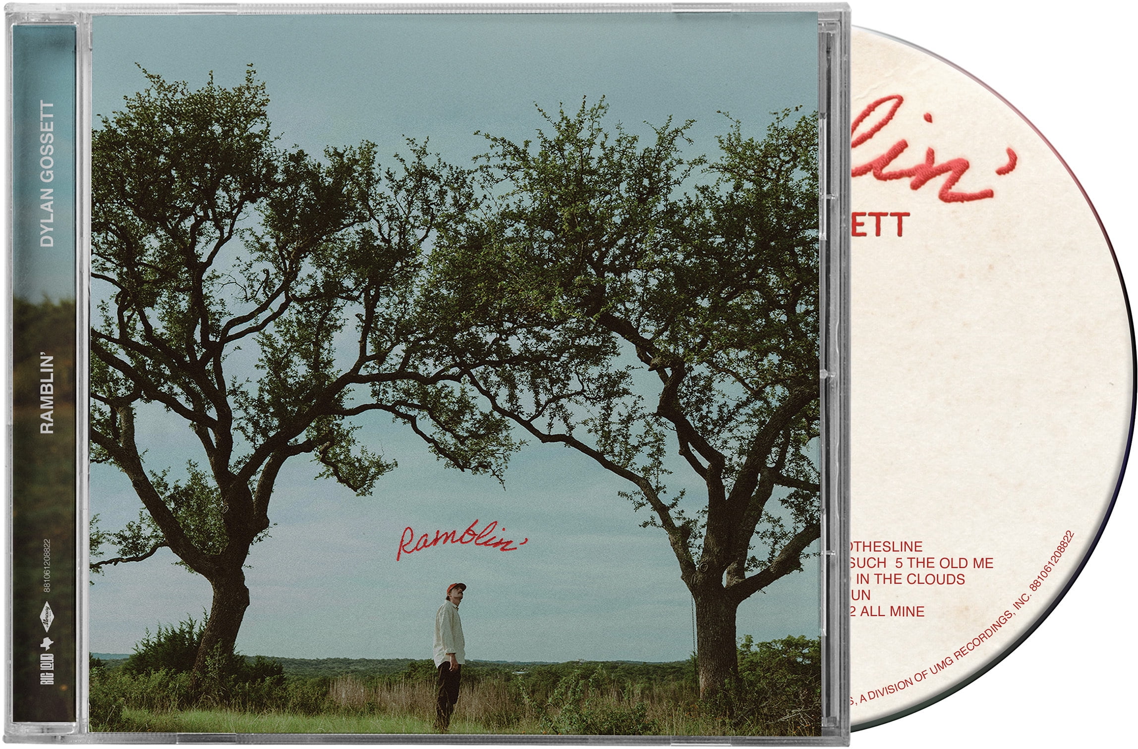 Dylan Gossett - Ramblin' - Music & Performance - CD