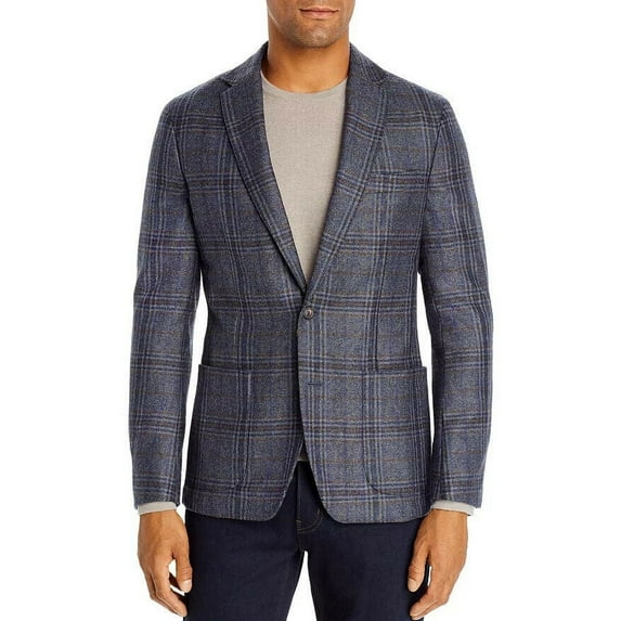 Dylan Gray Men's Lightweight Wool Jacket Outerwear Buttondown Coat 36R 38R 44R