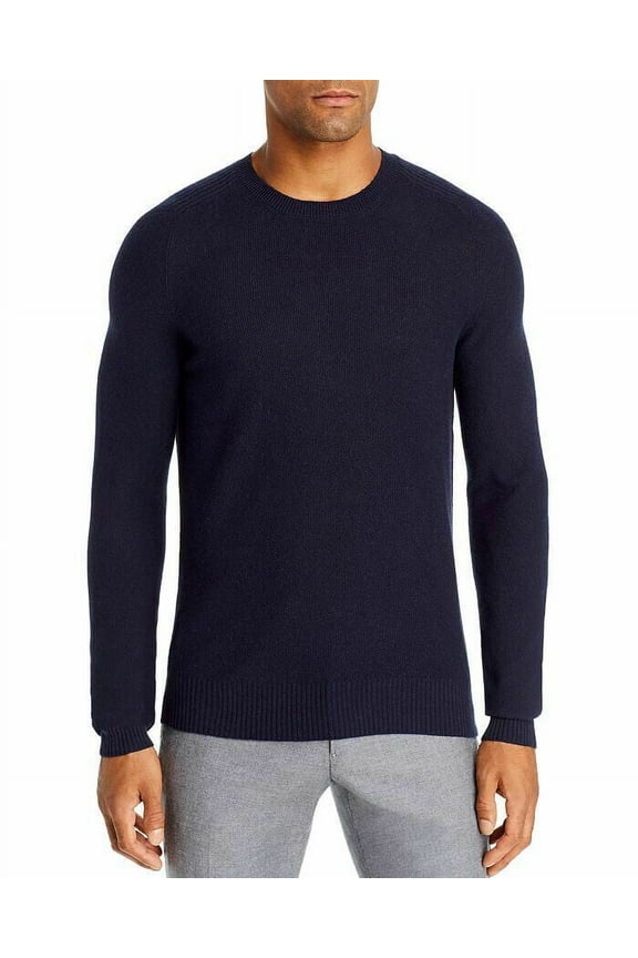 Men's Raglan Crewneck Sweater Dark Blue Navy Size XL MSRP $148