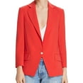 thumbnail image 1 of Dylan Gray Womens Faux Pocket One Button Blazer Jacket, Red, 8, 1 of 2