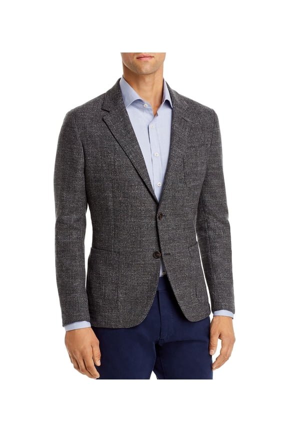 Dylan Men's Tweed Classic Fit Sports Coat Gray Size 40