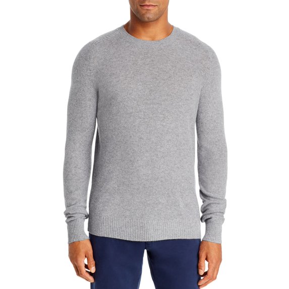 Dylan Mens Sweater Gray Large Raglan Solid Crewneck L