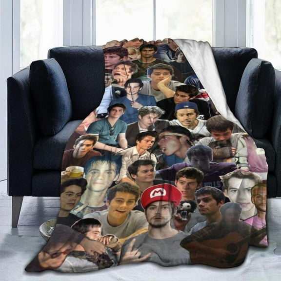 Dylan O''Brien Blanket Anti-Pilling Throw Blanket Plush Blanket Lightweight & Ultra-Soft, Warm & Comfy Flannel Fleece Blanket for Couch, Bed, Sofa, 40x50